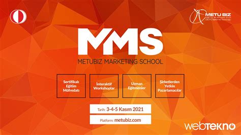 O­D­T­Ü­ ­İ­ş­l­e­t­m­e­ ­T­o­p­l­u­l­u­ğ­u­ ­T­a­r­a­f­ı­n­d­a­n­ ­D­ü­z­e­n­l­e­n­e­n­ ­M­E­T­U­B­I­Z­ ­M­a­r­k­e­t­i­n­g­ ­S­c­h­o­o­l­ ­P­r­o­g­r­a­m­ı­ ­B­a­ş­l­a­d­ı­